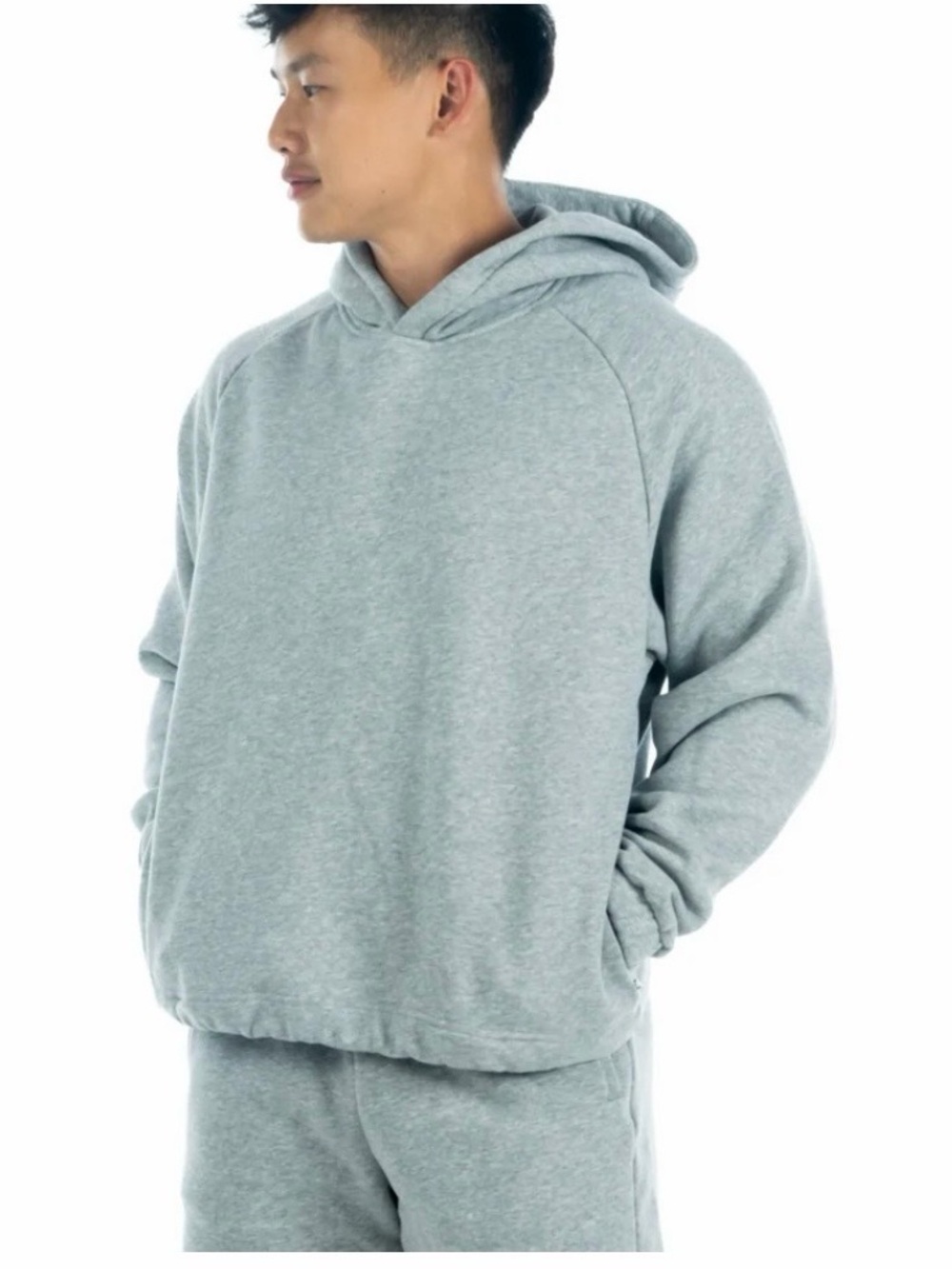Lumberlegs Gray Lifting Hoodie Men’s/Unisex Size M